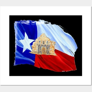 ALAMO FLAG Posters and Art